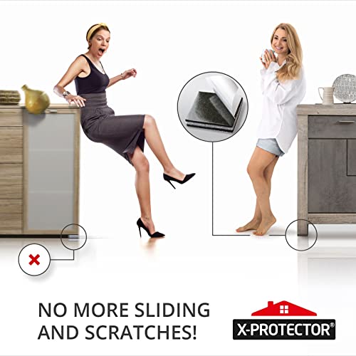 4 PCS Non Slip Self-Adhesive Rubber Furniture Pads D5244