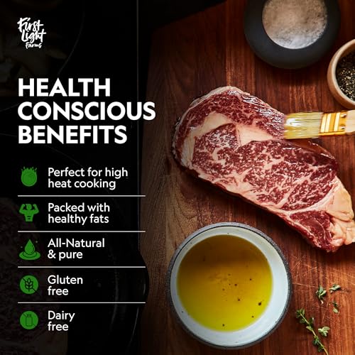 Wagyu Beef Tallow, 14oz Glass Jar B66453