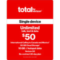 $50 30-Day Prepaid Plan with 10GB Mobile Hotspot G63169