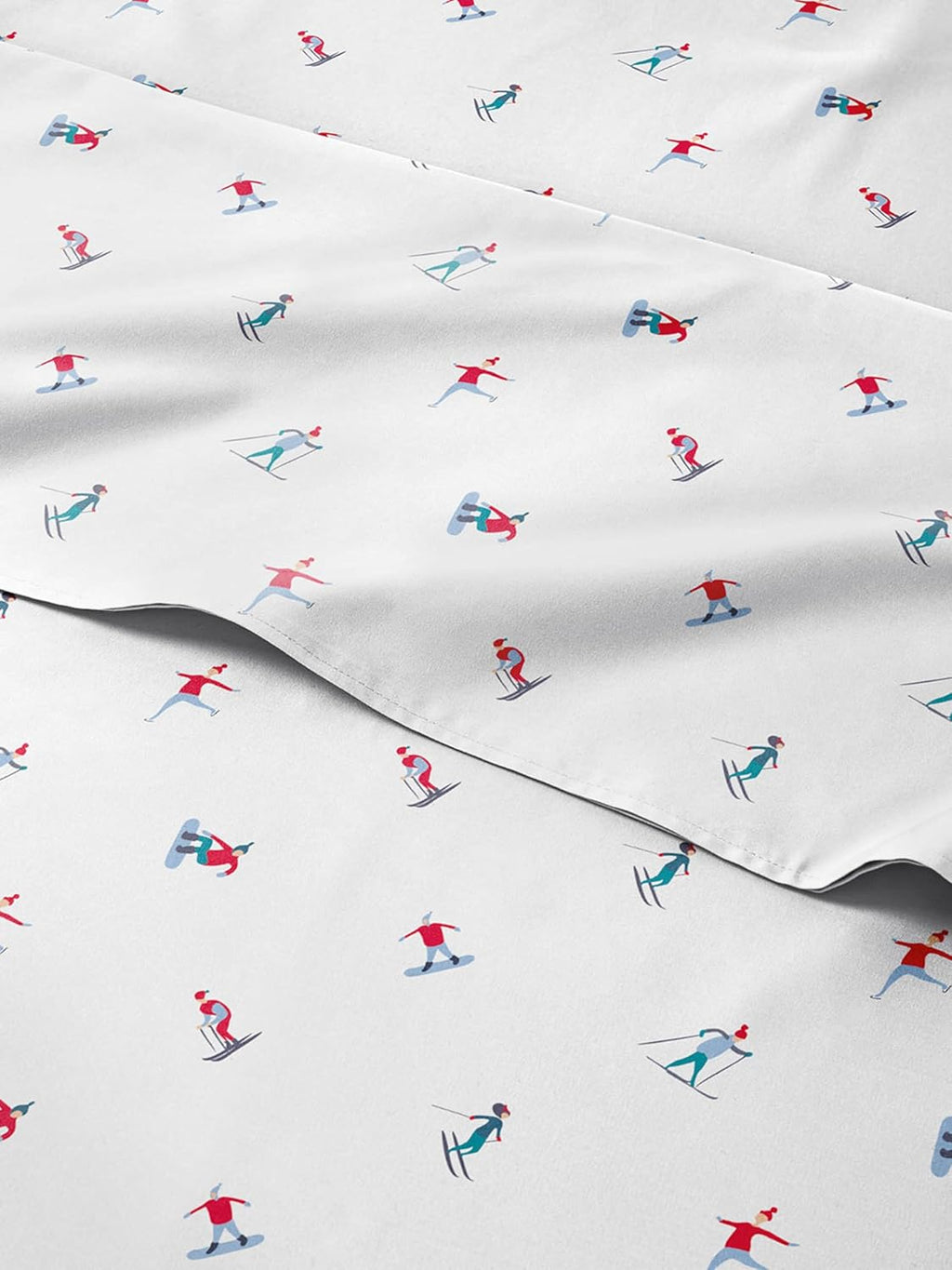 Queen Christmas Sheets 4 Piece Deep Pocket Sheet Set O937734
