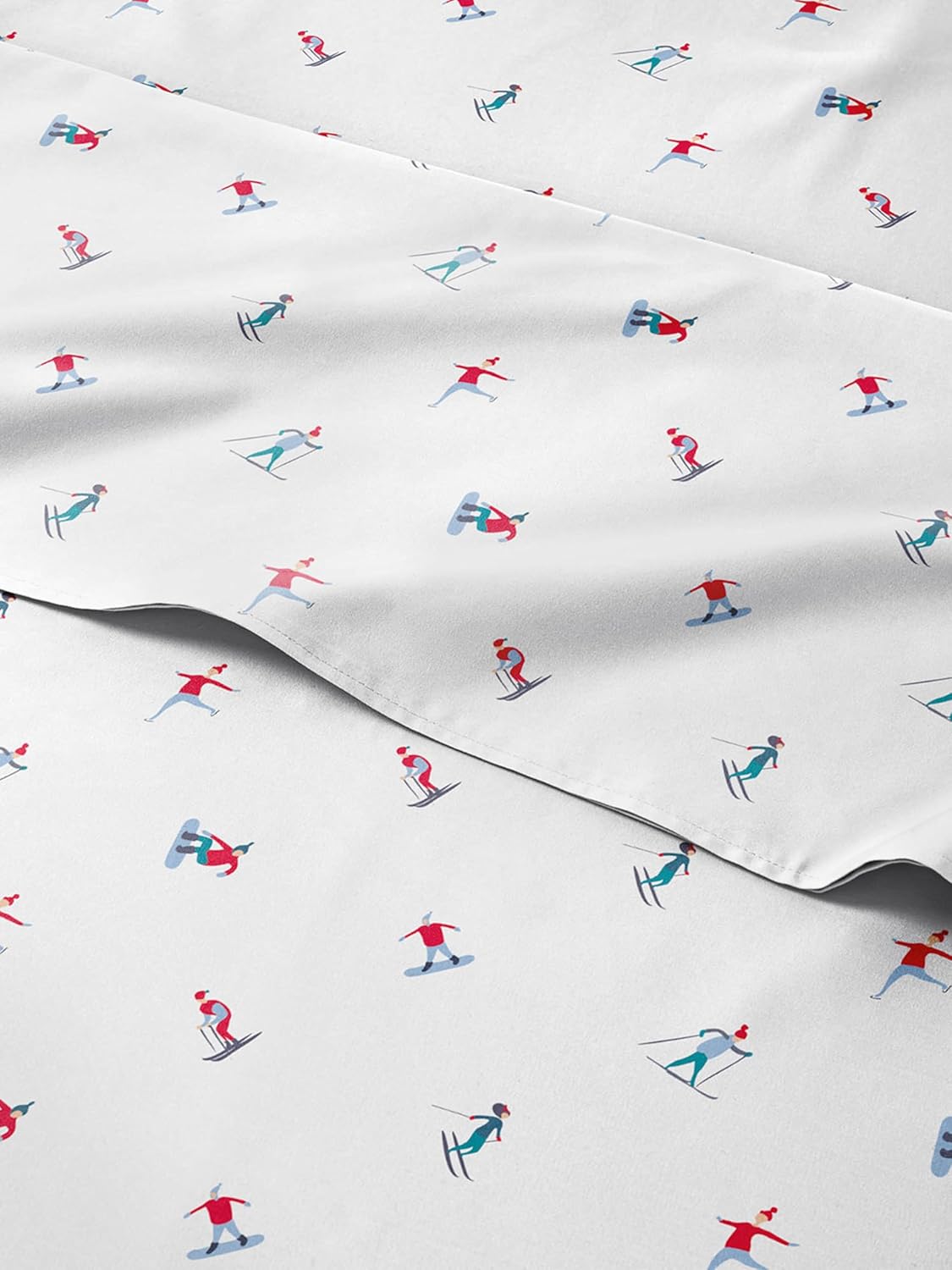 Queen Christmas Sheets 4 Piece Deep Pocket Sheet Set O937734