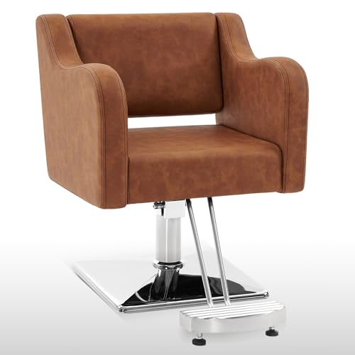 Grey Hydraulic Salon Chair B280