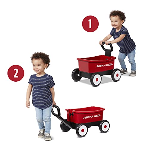 Red 2-in-1 Wagon with Beach and Garden Tools P9510