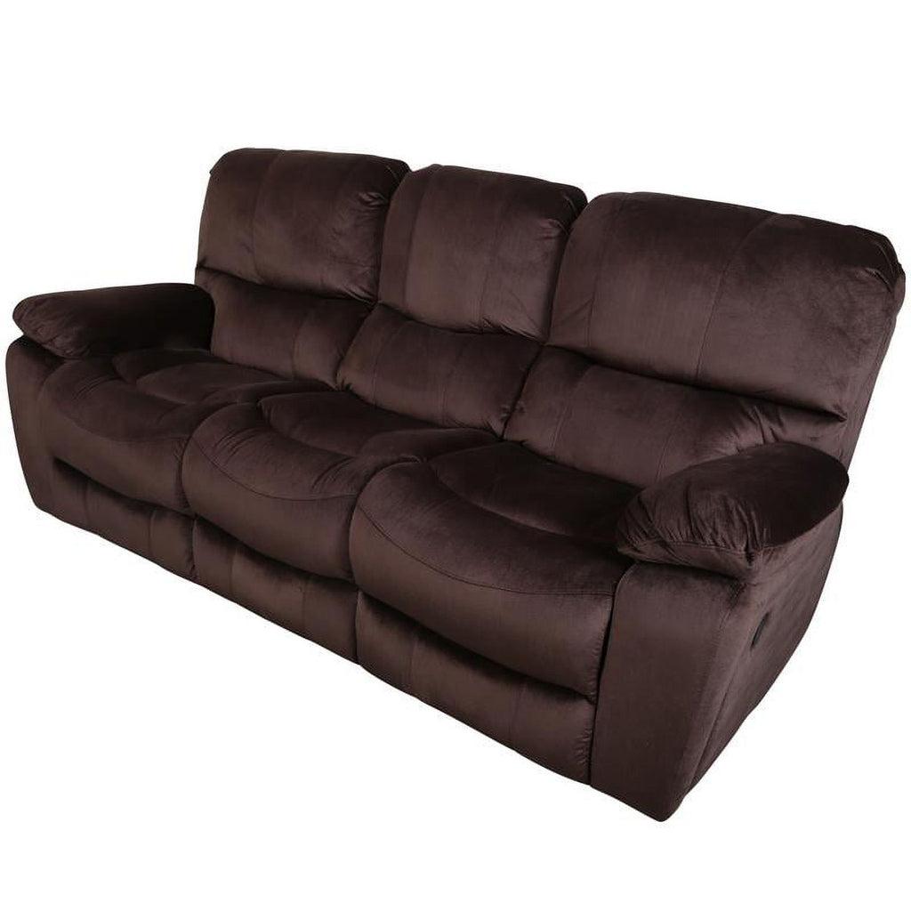 Chocolate Reclining Sofa T53993
