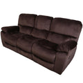 Chocolate Reclining Sofa T53993