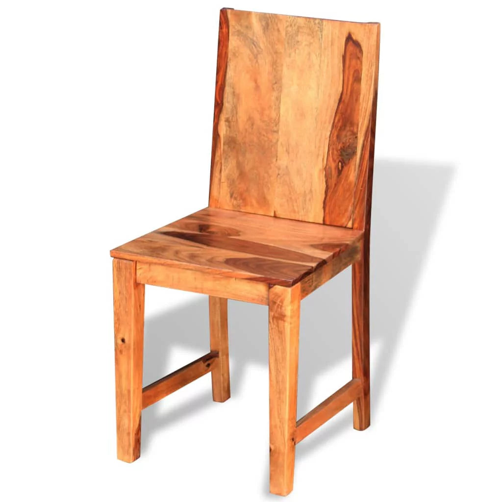 4 pcs Solid Sheesham Wood Dining Chairs A794