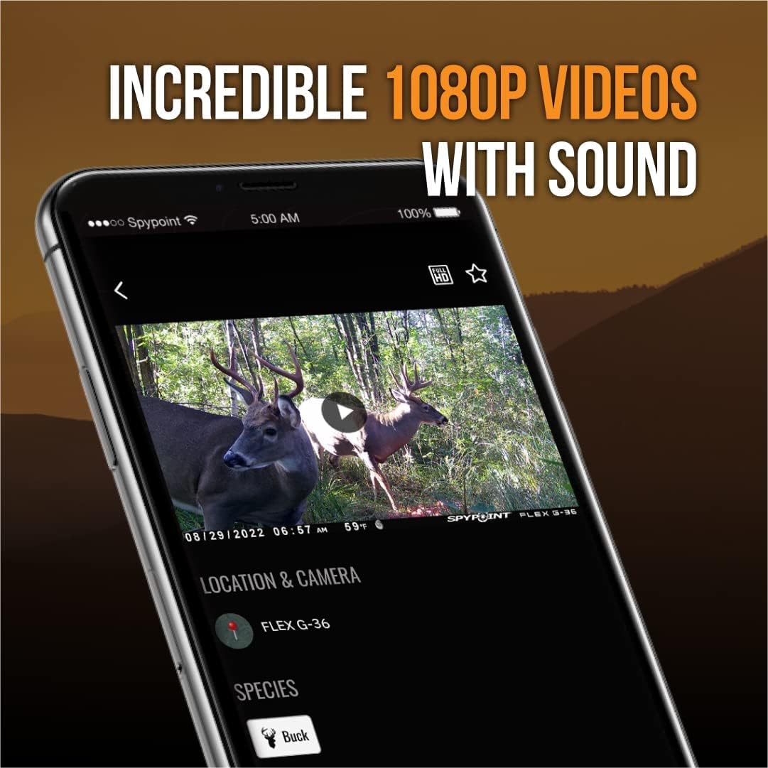 Cellular Trail Camera with 36MP Photos and 1080p Videos J934