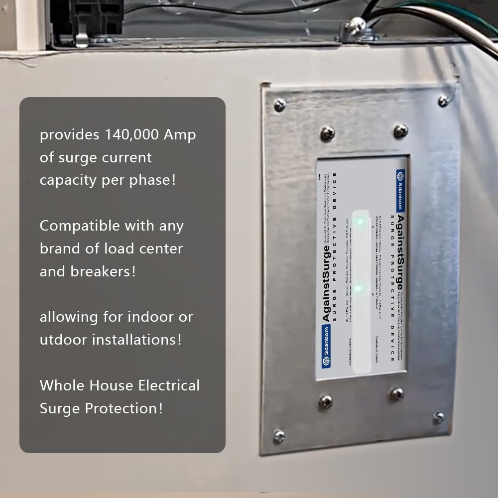 Whole House Surge Protection Device Rated for 140,000 Amps S286112