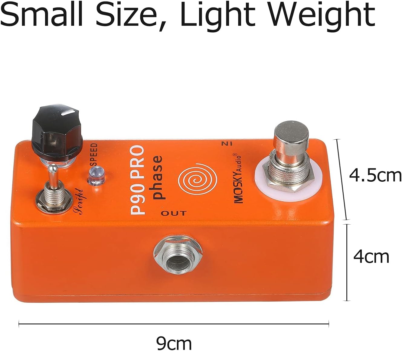 Mini Vintage Phaser Guitar Effect Pedal R4632