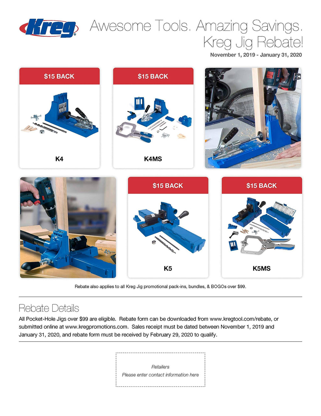 K5 Jig Master System L579680