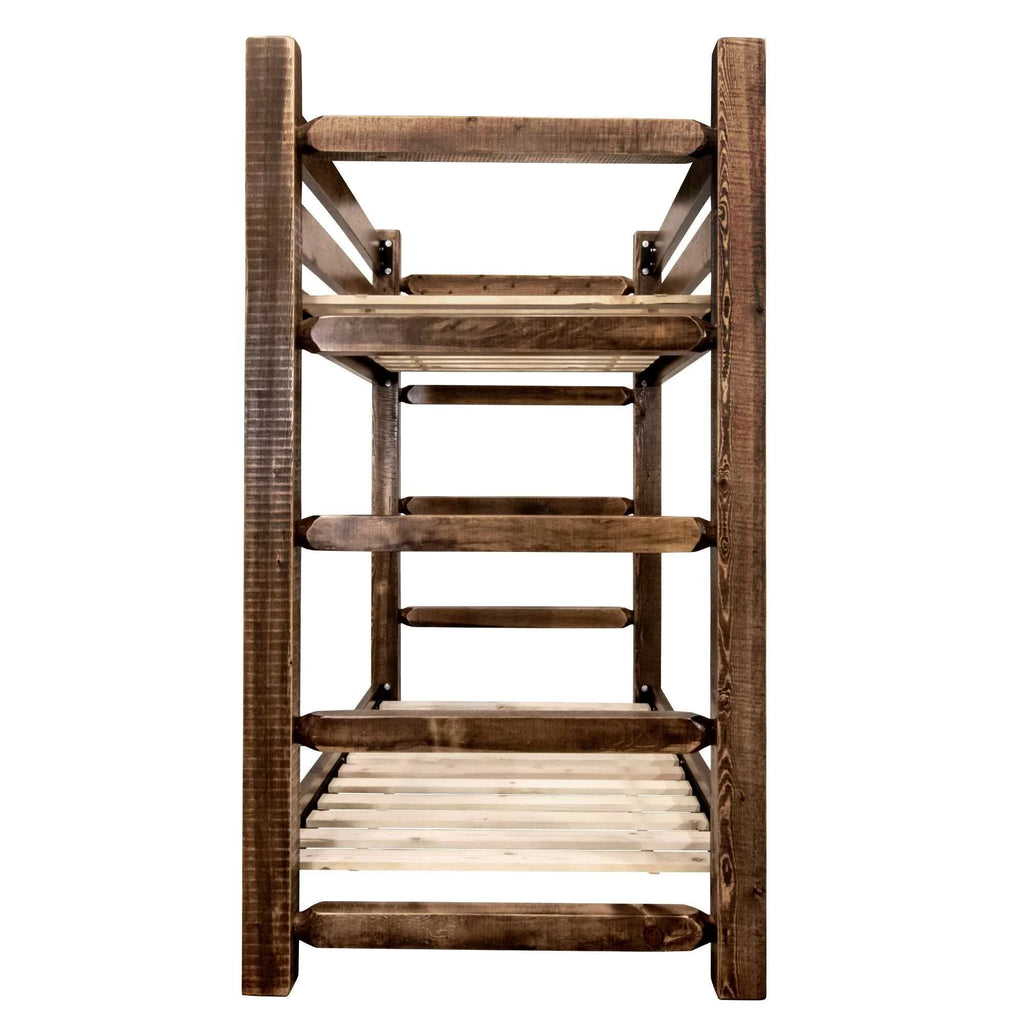 Twin over Twin Bunk Bed T9557