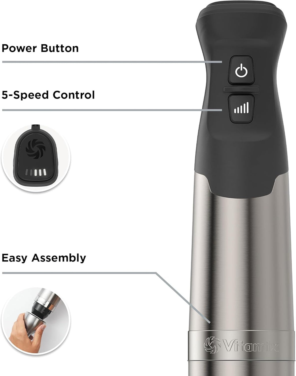 3 piece Immersion Blender set Z335