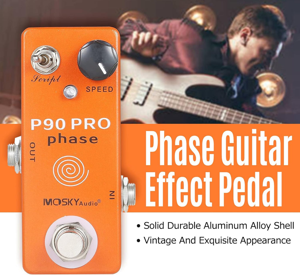 Mini Vintage Phaser Guitar Effect Pedal R4632