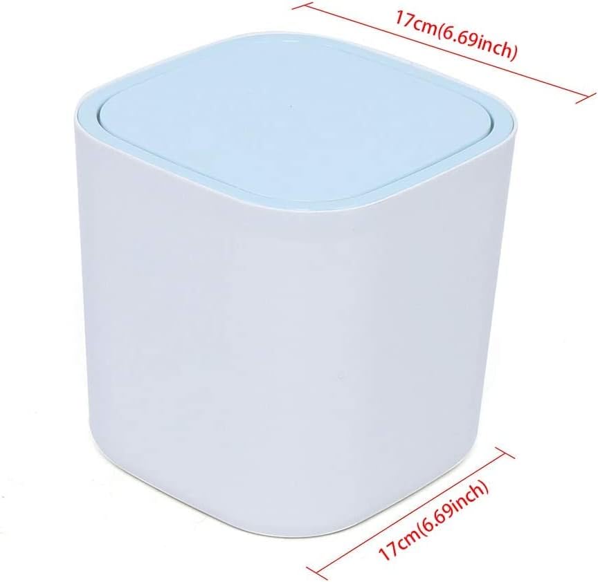 Compact Counter Top Portable Washing Machine, 6.69x6.69x6.69 Inch Blue V21280