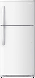 White 18 Cu.Ft Top Mount Refrigerator H852