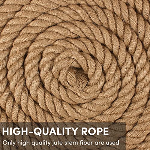 Natural Hemp Rope 1 in x 50 feet E7732