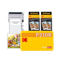 White 2.1x3.4 inches Portable Photo Printer with 38 Sheets U712298