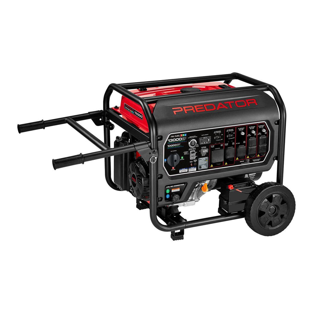 13,000 Watt Tri-Fuel Portable Generator with Remote Start P47214