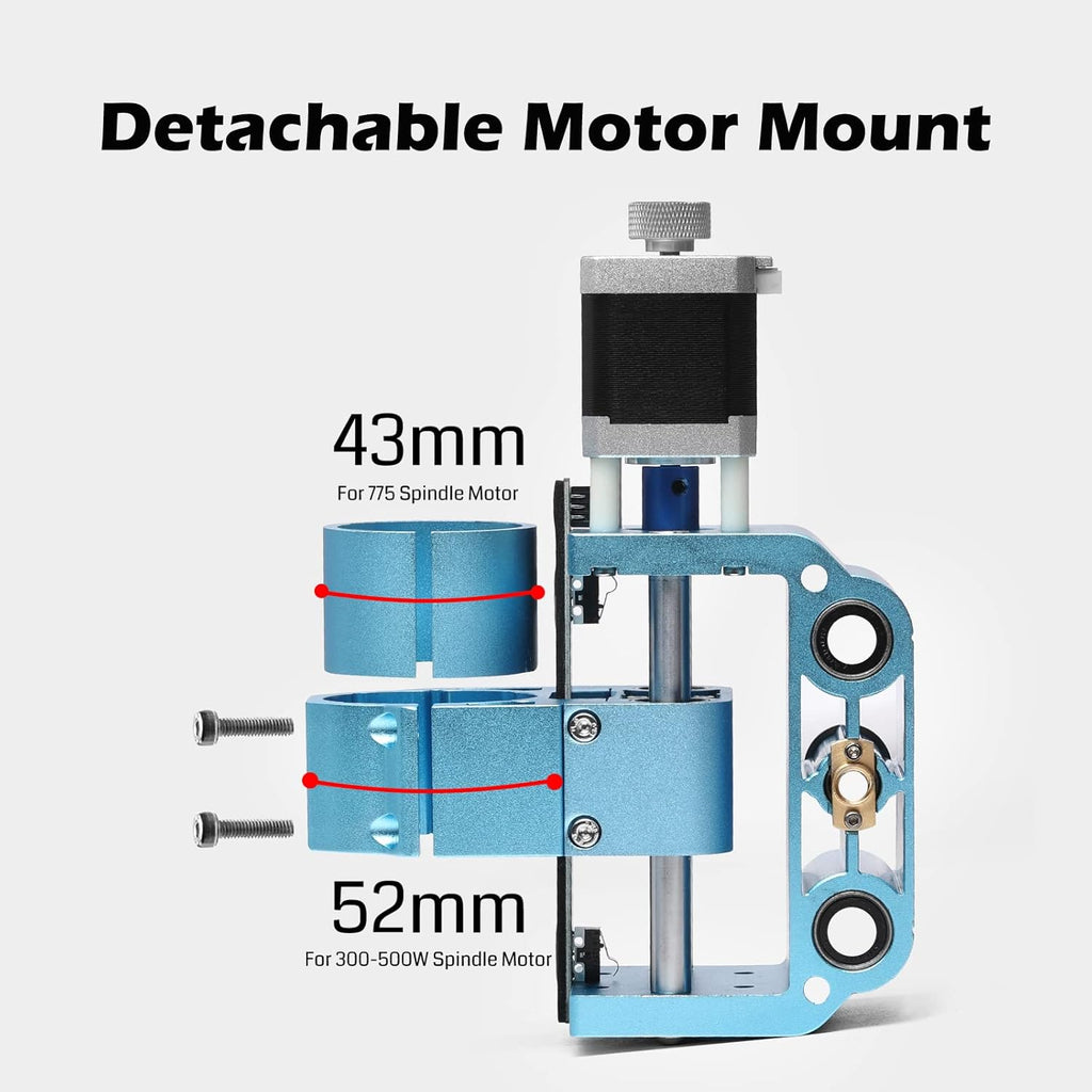 CNC Milling Machine with Aluminum Z Axis Assembly D487224