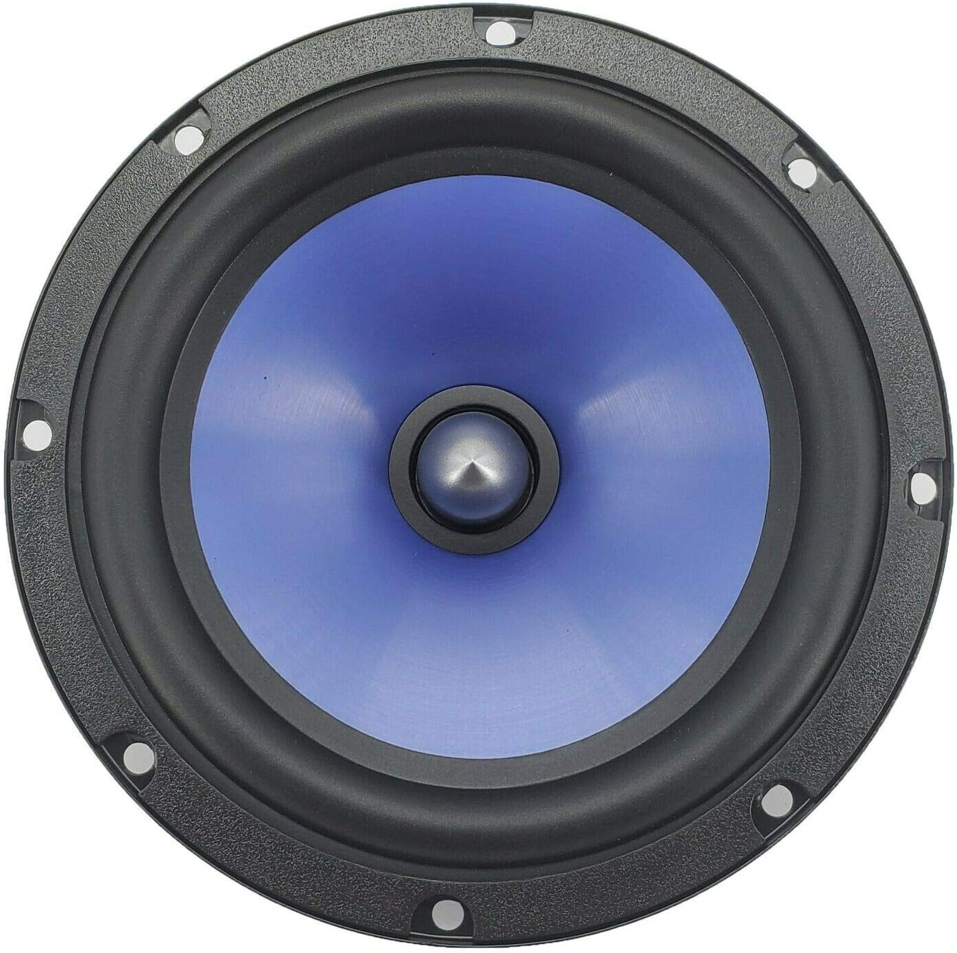 2 Pairs 6.5-Inch 2-Way Car Audio Component Speaker System with Woofers Tweeters & Crossovers J67546