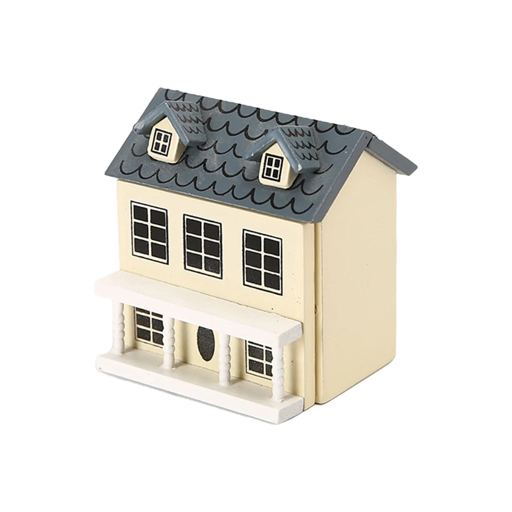 Miniature Villa Dollhouse with Kitchen Furniture Toy L15236