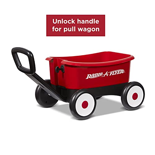 Red 2-in-1 Wagon with Beach and Garden Tools P9510