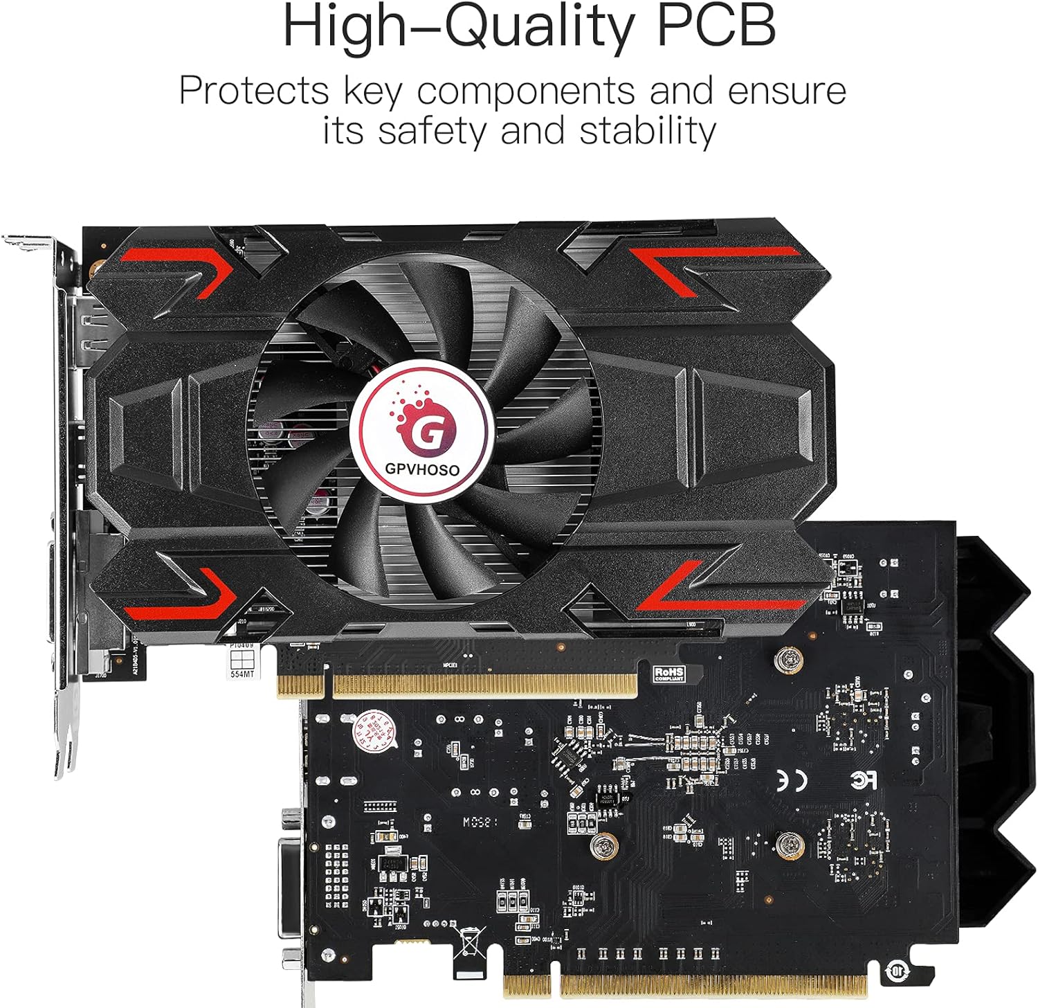 AMD Radeon RX 550 4GB GDDR5 128 Bit PCI Express 3.0 Graphics Card U732836