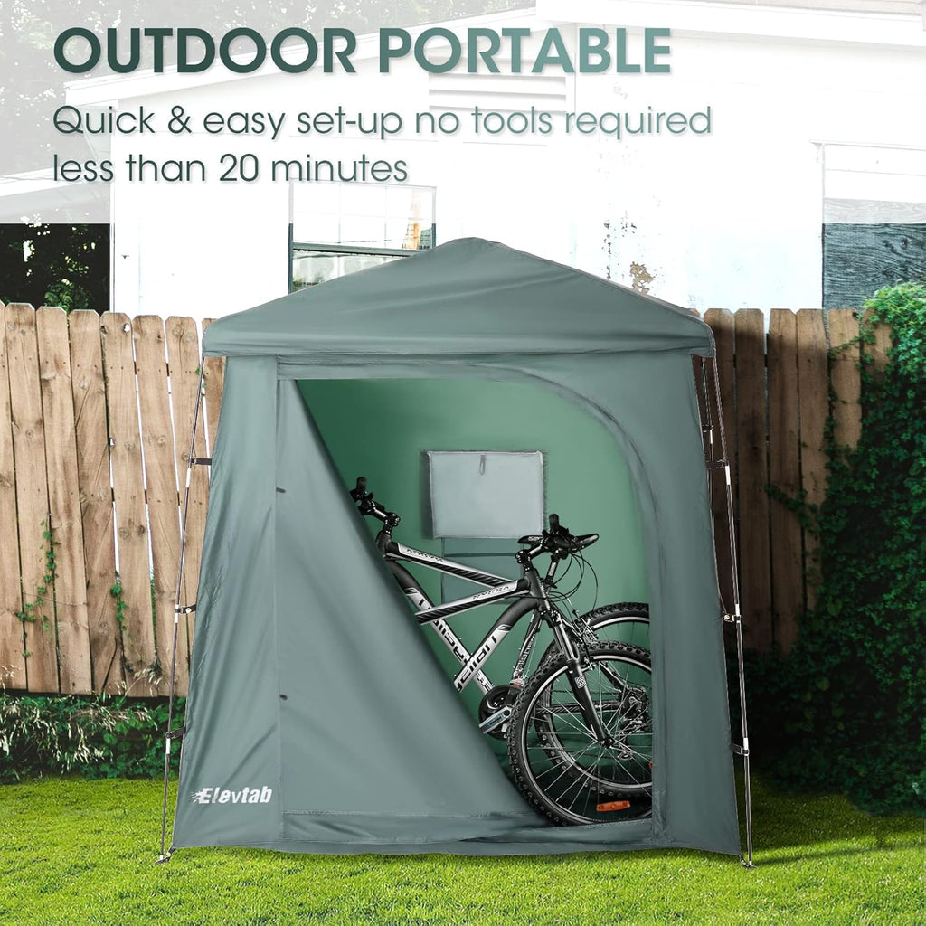 Foldable Waterproof Outdoor Bike Storage Tent A2051