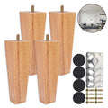 Set of 4 Wooden Furniture Legs W930238
