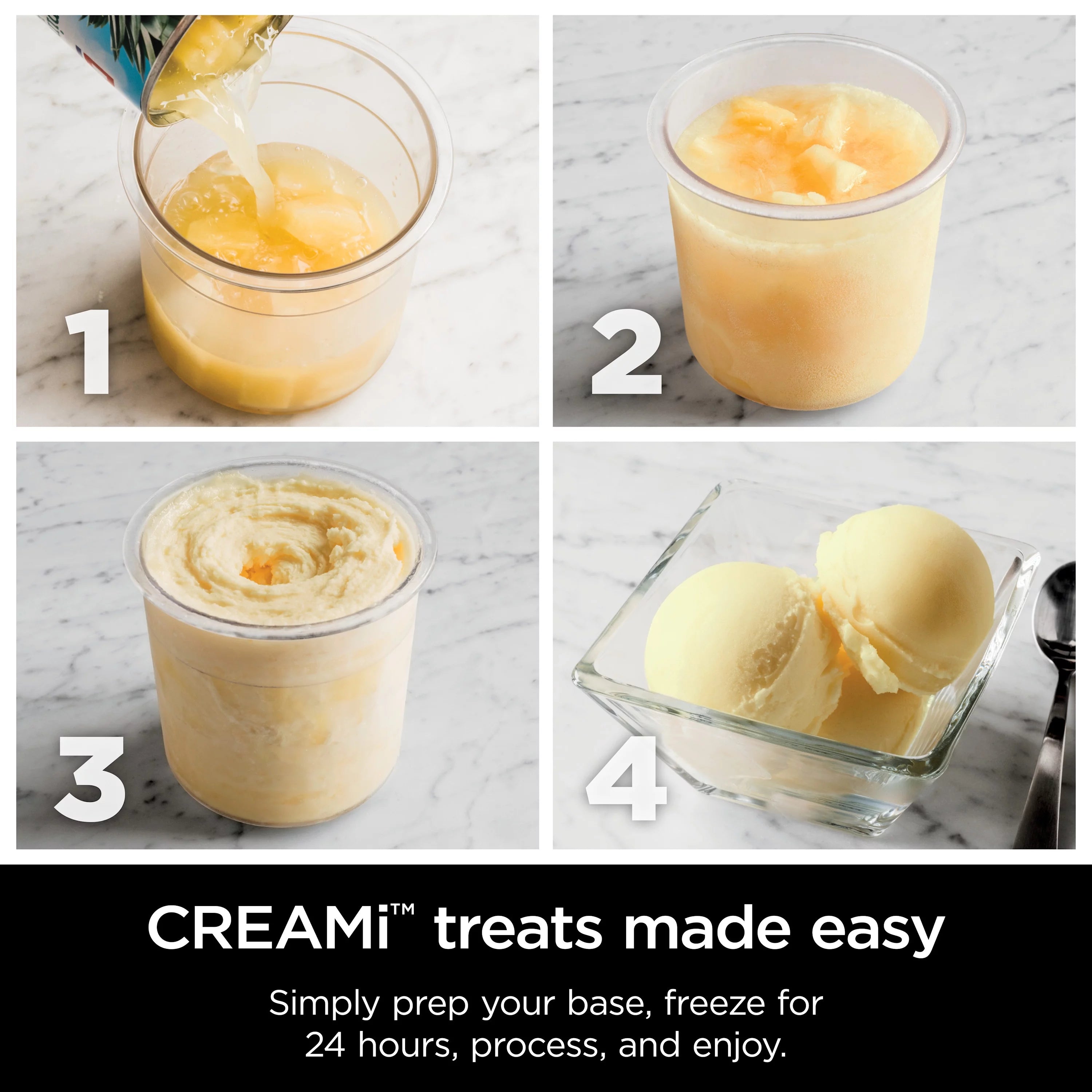 Silver Ice Cream Maker, 7 One-Touch Programs R265