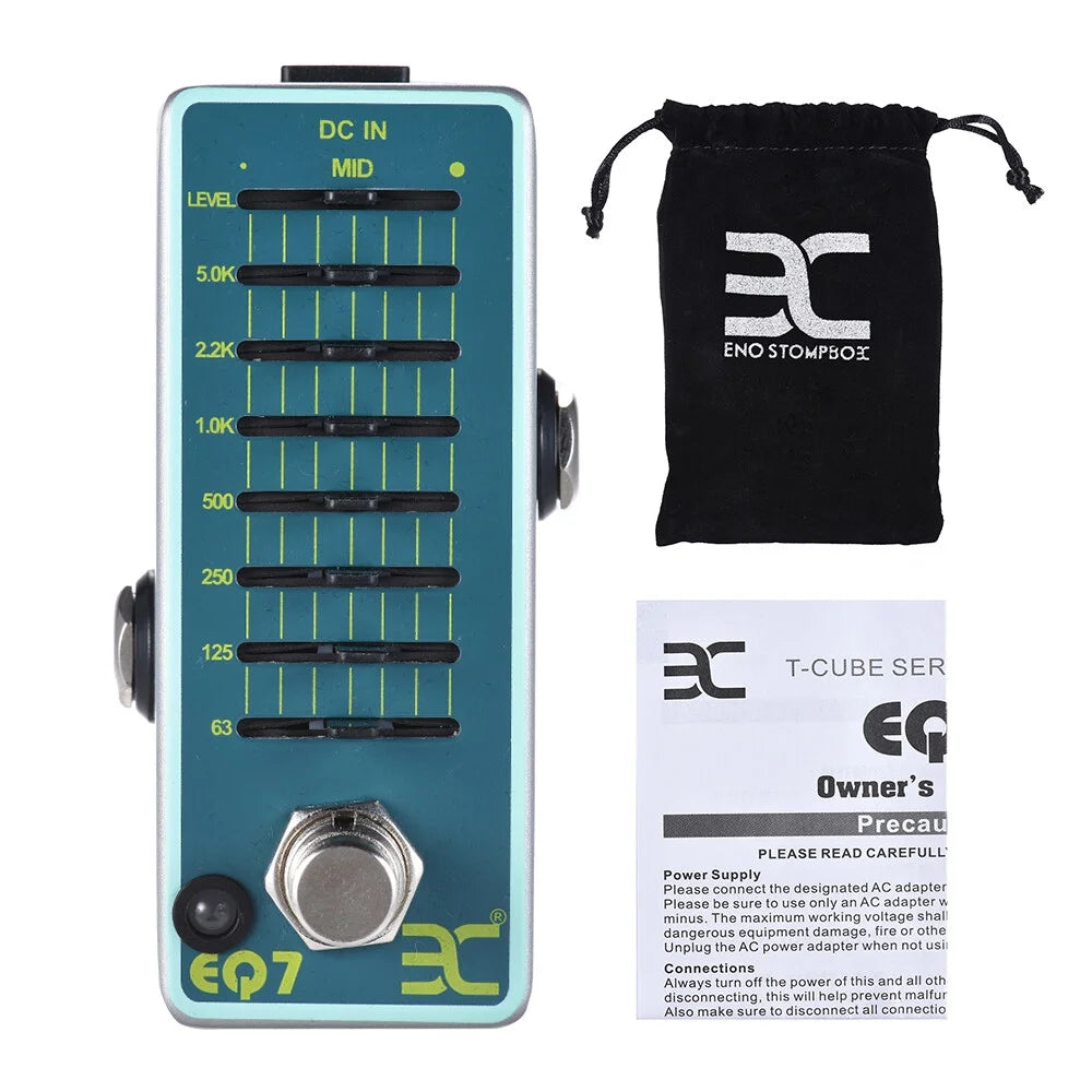 7-Band EQ Guitar Equalizer Effect Pedal W54742
