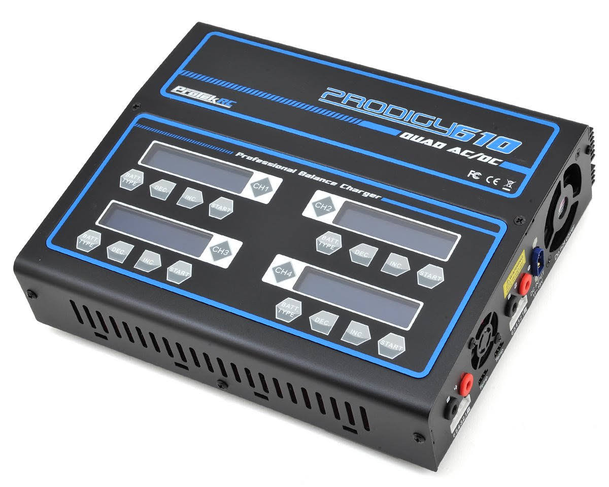 Quad AC LiHV Lipo AC DC Battery Charger B9112