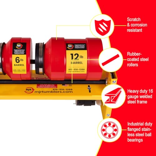 Durable Leak-Proof Rock Tumbler S452