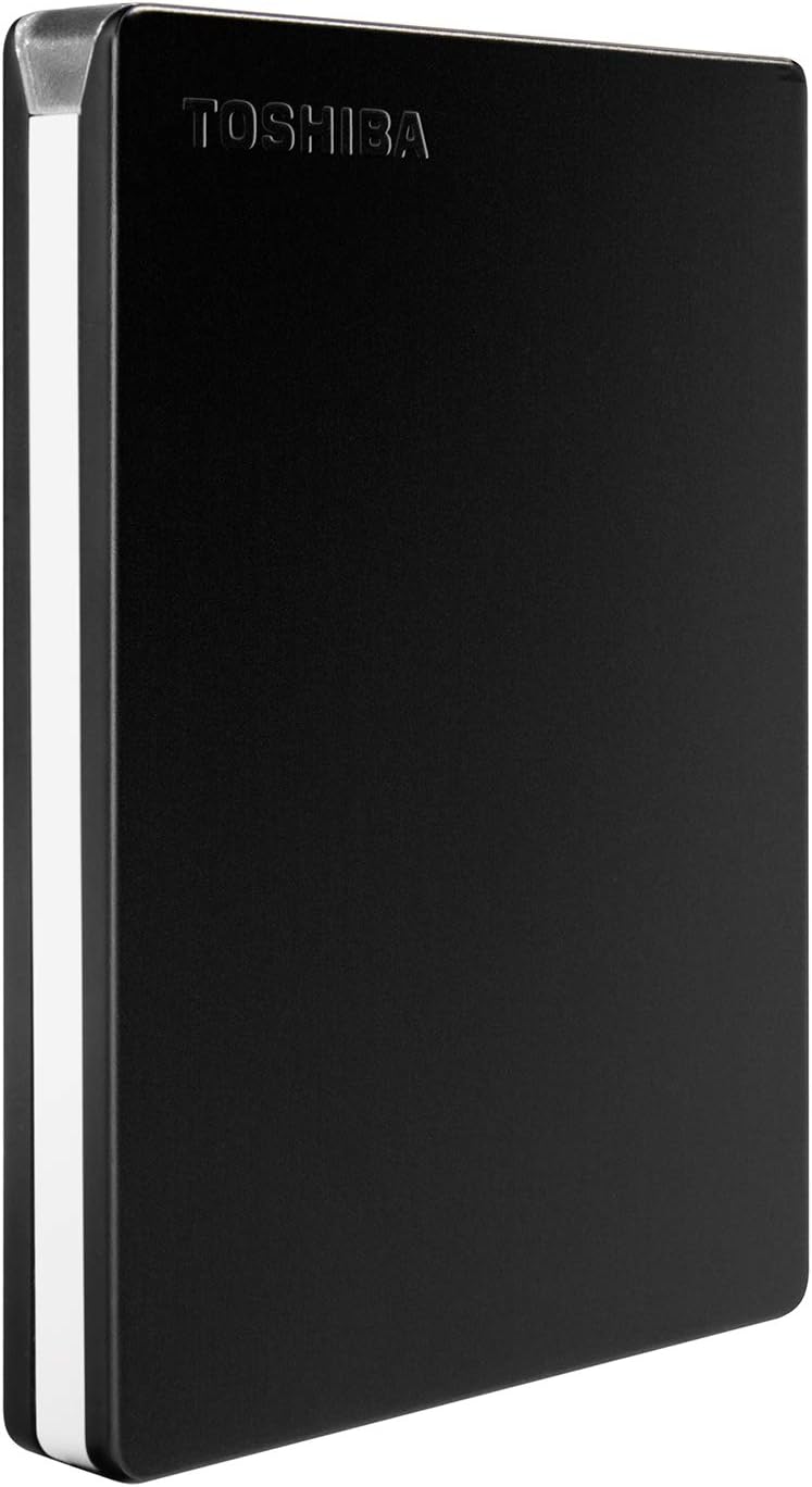 1TB Portable External Hard Drive USB 3.0 Black J6340
