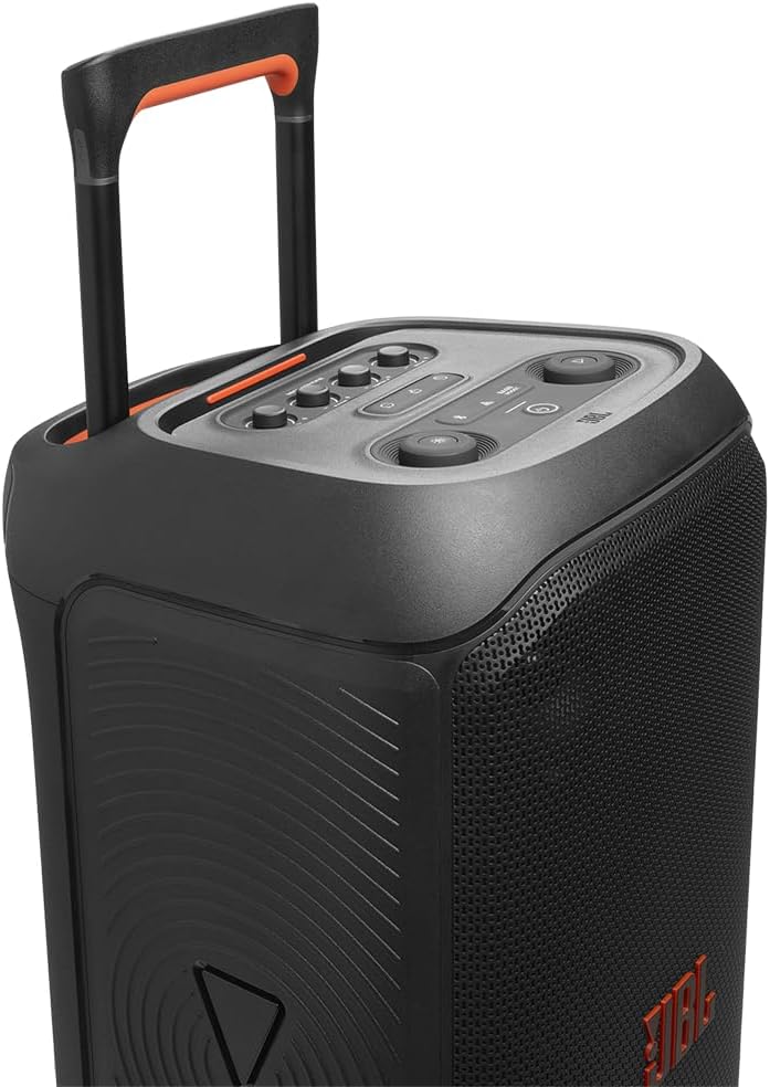 Portable Party Speaker Bundle with Cargo Sleeve (Black) L82331