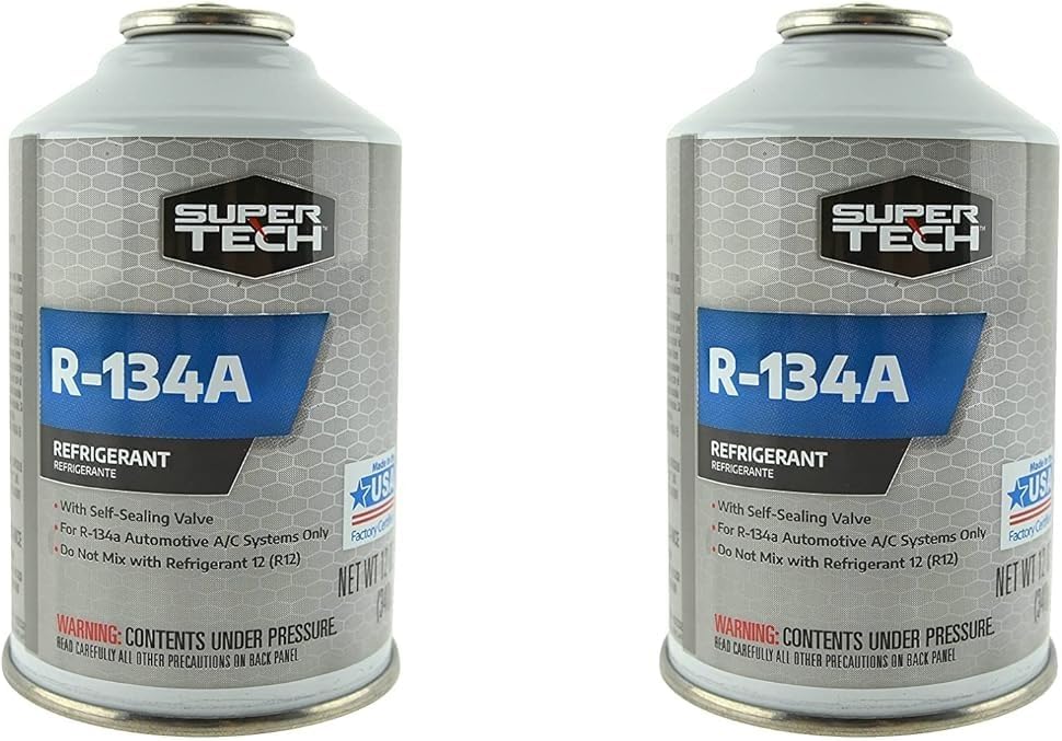 12oz Self-Sealing Container R-134a Refrigerant (2 Pack) Y105