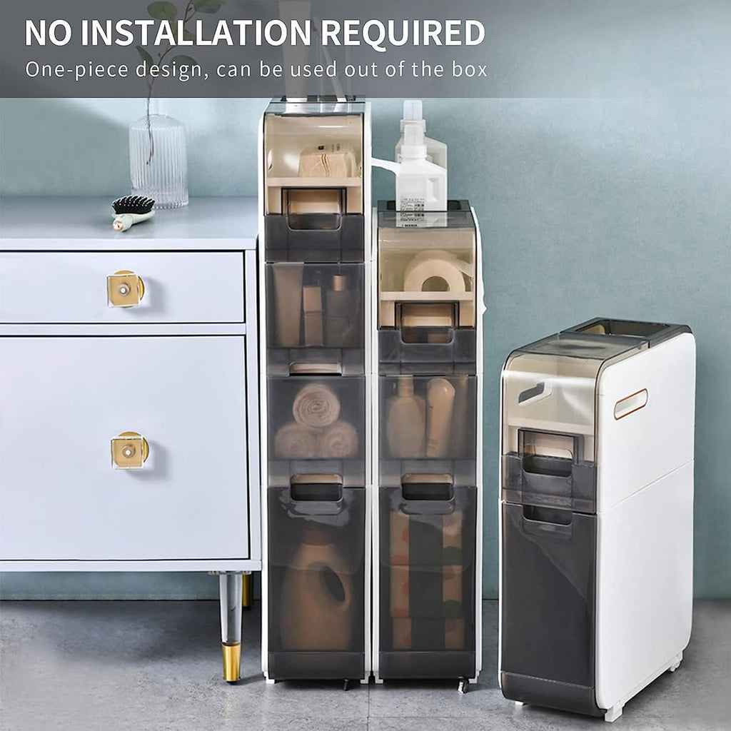 Floor-standing Bathroom Storage Cabinets H8462