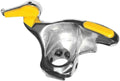 30mm Stainless Steel Car Tire Duck Head Wheel Tyre Installation Removal Tool Pack of 2 A60608