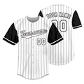 Black/Red Baseball Jersey X77498