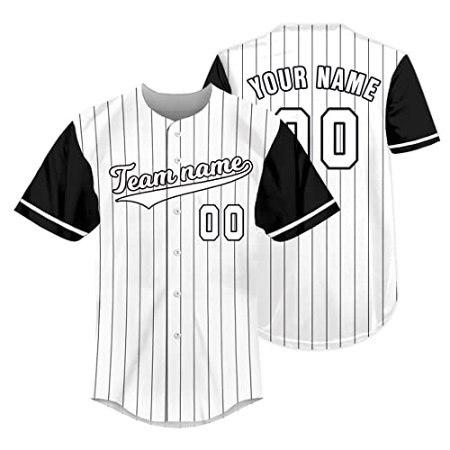 Black/Red Baseball Jersey X77498