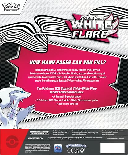 White Flare Binder Box I378