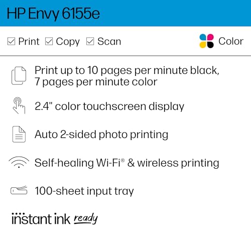Wireless All-in-One Color Inkjet Printer Z862344