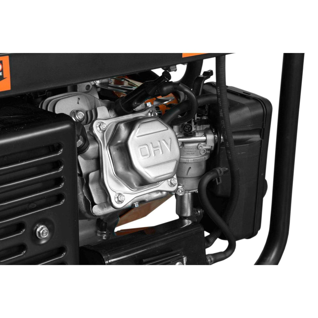 4750-Watt 120-Volt/240-Volt Dual Fuel Electric Start Portable Generator with Wheel Kit and CO Shutdown Sensor O250