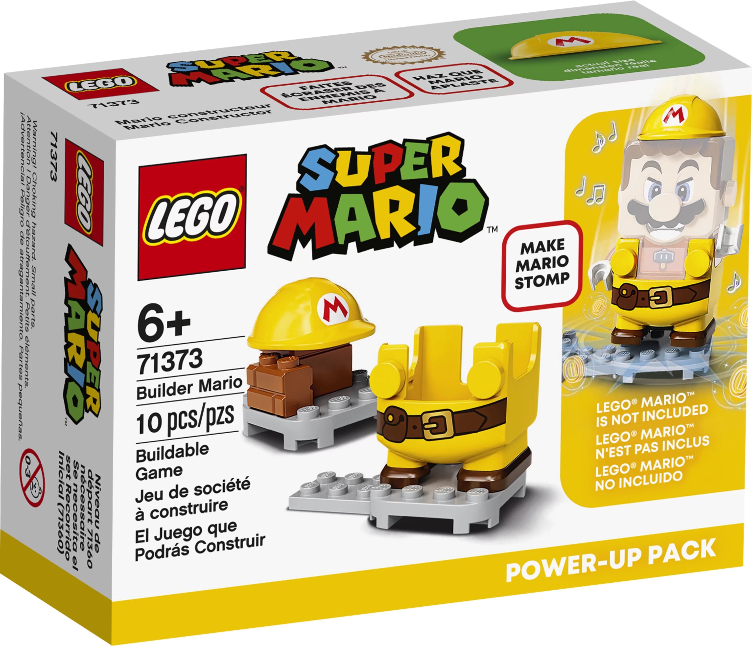 10 Piece LEGO Builder Mario Power-Up Pack U379566