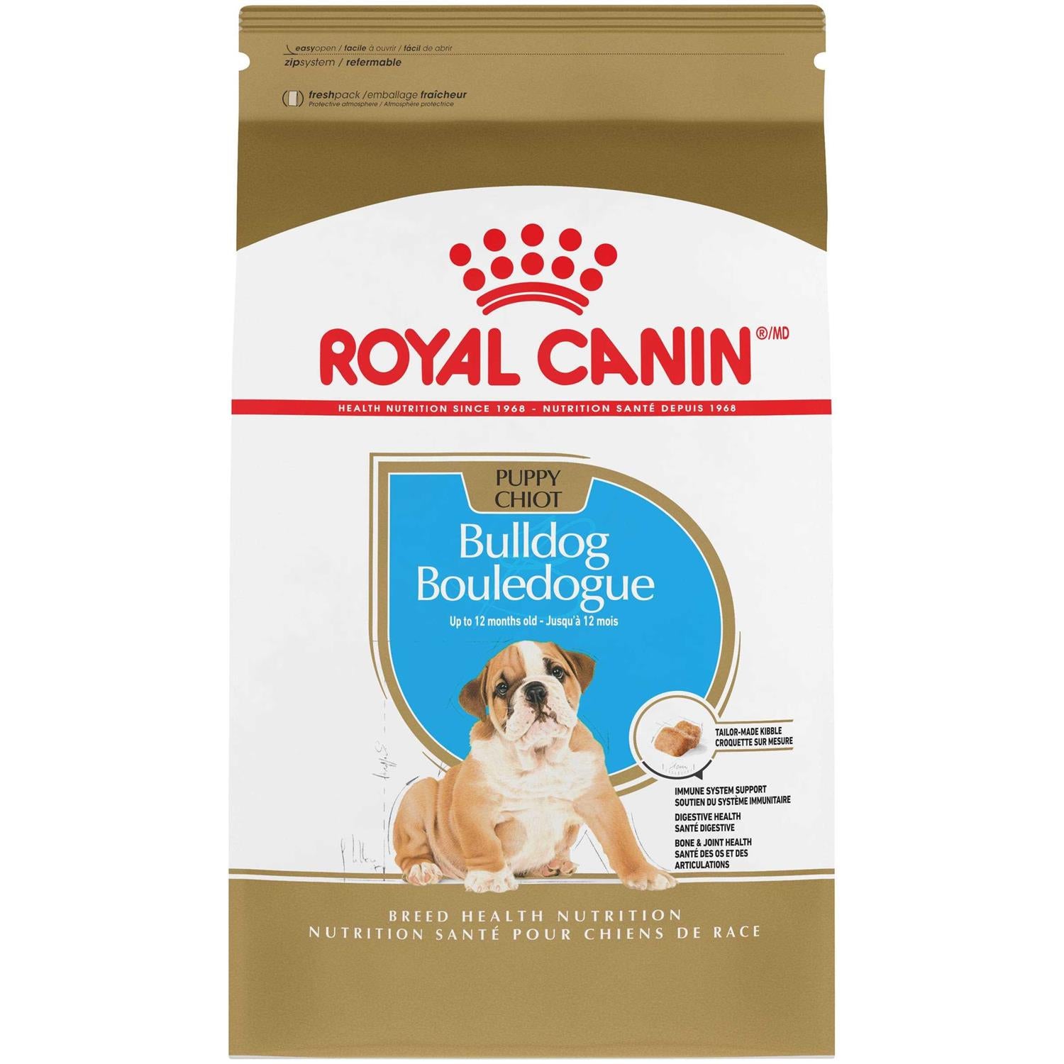 Bulldog Puppy Dry Dog Food W388646
