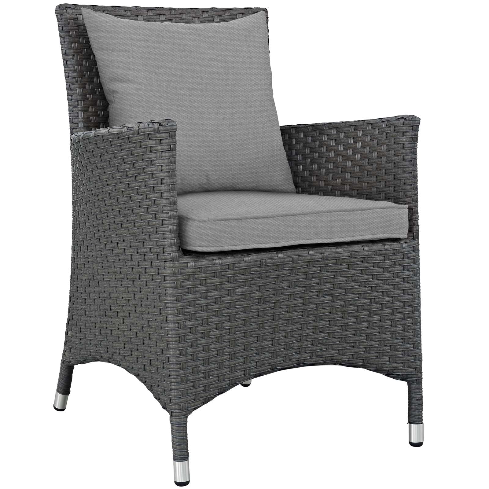 9 Piece Outdoor Patio Dining Set in Canvas Gray R30065