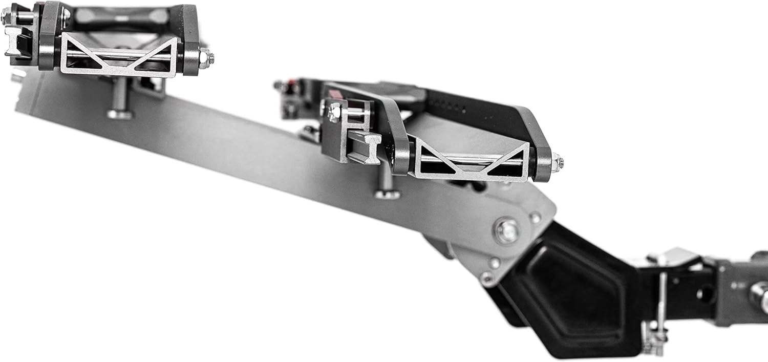 3" Wide Double Hitch Mount E-Bike Rack B4336