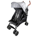 Black Tandem Double Stroller Y35471