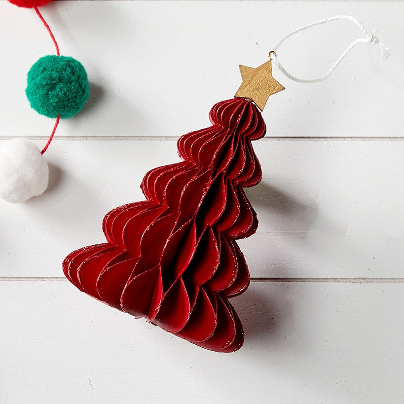 5-Tier Paper Tree Ornament