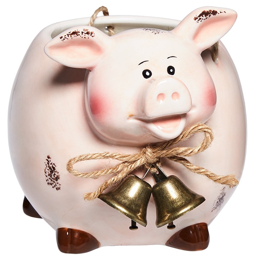 Farm Animal Hanging Planter